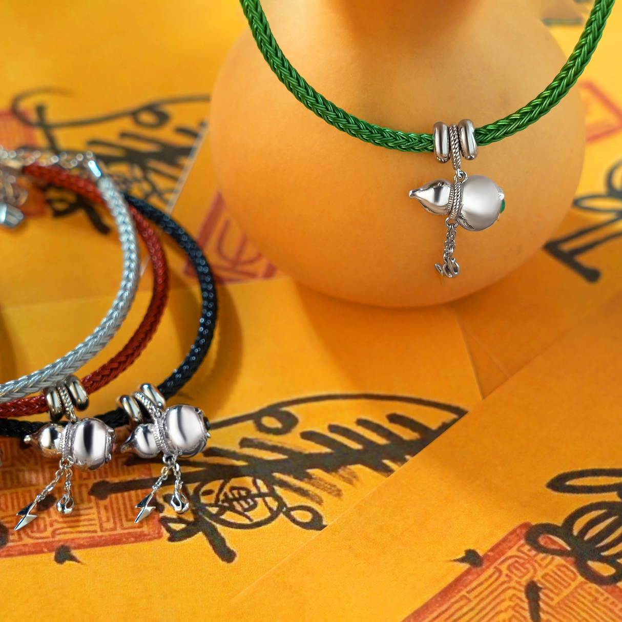 Schutzarmband mit Donnerkürbis