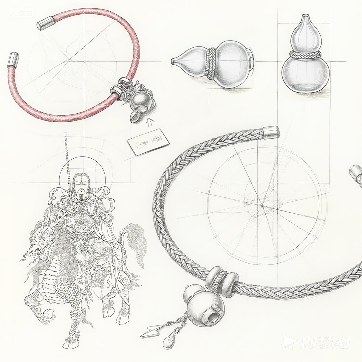 Schutzarmband mit Donnerkürbis