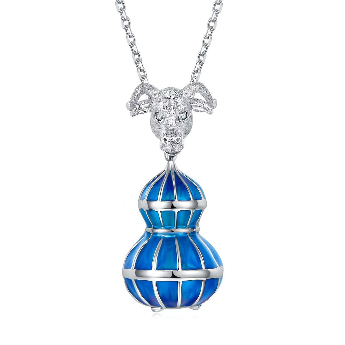 Glückskürbis-Halskette