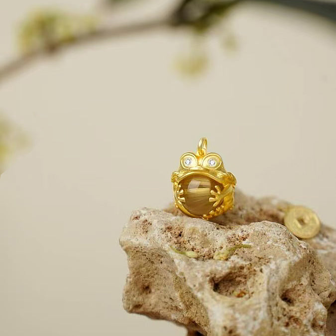 Goldkröten-Halskette