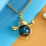 Reichtumsgott-Kette aus Weihrauchasch